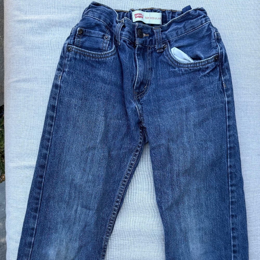 Levi’s youth 505 size 10 jeans